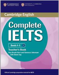 Complete IELTS, Bands 4-5, Teacher's Book, Brook-Hart Guy, Jakeman Vanessa, Jay David, 2012