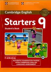 Cambridge english tests, Starters 9, Student's Book, 2015