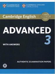 Cambridge English, Advanced 3, 2018