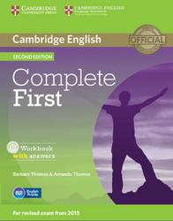 Complete First, Workbook with answers, Thomas A., Thomas B., 2014