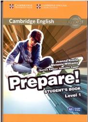 Prepare, Student's book, Levbel 1, Kosta J., Williams M., 2015