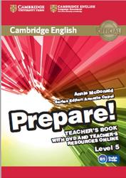 Prepare, Teachers Book, Level 5, McDonald A., 2015