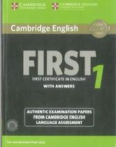 Cambridge English, First certificate in English, with answers, 2015