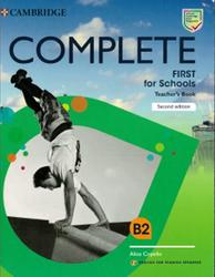 Complete First For Schools, Teacher's Book, Copello A., 2019