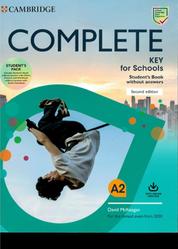 Complete Key for Schools, Student's book without answers, McKeegan D., 2019