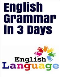 English grammar in 3 days, Learners of english, Oulghrini A.