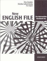 New English File, Pre-intermediate, Workbook, Key, Oxenden C., Latham-Koenig C., Seligson P.