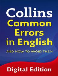 Collins Common Errors in English, 2013