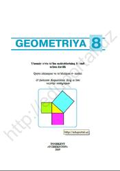 Geometriya, 8 sinf, Rahimqoriyev А.А., Toxtaxodjayeva M.A., 2019