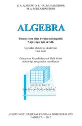 Algebra, 7 synp, Alimow Ş.A., Halmuhamedov O.R., Mirzaahmedow M.A., 2017