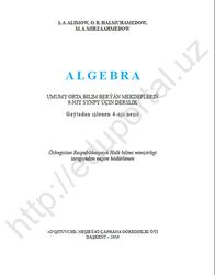 Algebra, 9 synp, Alimow Ş.A., Halmuhamedow A.R., Mirzahmedow M.A., 2019