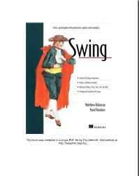 Swing, Robinson M., Vorobiev P., 2003