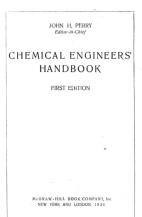 Справочник инженера-химика, в 2-х томах, том первый, Перри Дж.Г., 1937