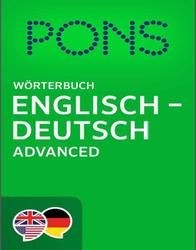 PONS Wörterbuch Englisch-Deutsch Advanced, 2013